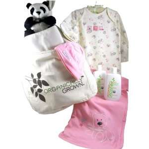    Hollywood Moms Organic Gift Set for Mom and Baby Girl Baby