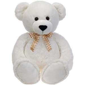  White Cuddle Bear 38 by Fiesta Toys & Games