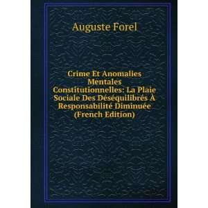  Crime Et Anomalies Mentales Constitutionnelles La Plaie 