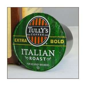  Tullys Coffee ITALIAN ROAST 108 K Cups + 12 Bonus K Cups 