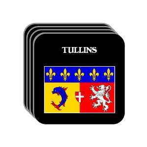  Rhone Alpes   TULLINS Set of 4 Mini Mousepad Coasters 