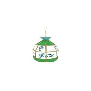  Tulane University Stained Glass Tiffany Lamp   16 Inch 