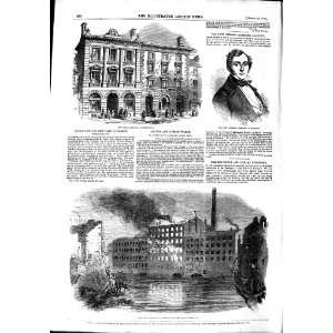  1851 MARSLANDS MILLS STOCKPORT LORTZING CORN EXCHANGE 