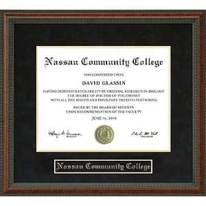 Nassau Community College Diploma Frame