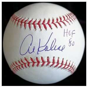  Al Kaline Autographed Baseball Hof 1980   Autographed 