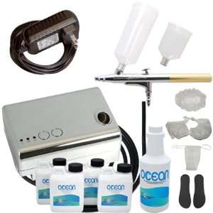 Complete Professional Belloccio Sunless Tanning Airbrush System with a 