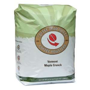 Coffee Bean Direct Vermont Maple Crunch Flavored, Whole Bean Coffee, 5 