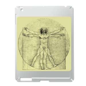  iPad 2 Case Silver of Vitruvian Man by Da Vinci 