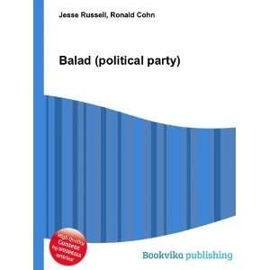  Balad (political party) Ronald Cohn Jesse Russell Books