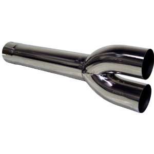  MBRP MDDS27 27.5 T304 Stainless Dual Muffler Delete Pipe 
