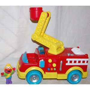 Talking Sesame Street Fire Truck with Flashing Lights 