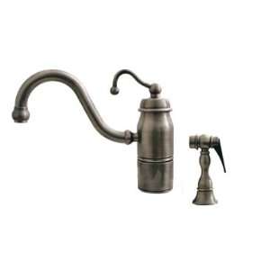  Whitehaus Faucets 3 3165 SPR C Beluga Single Hole Faucets 