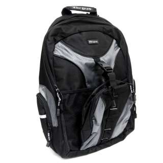 New Targus Backpack Sport Laptop Case Black & Grey (TSB007US) for 15.4 