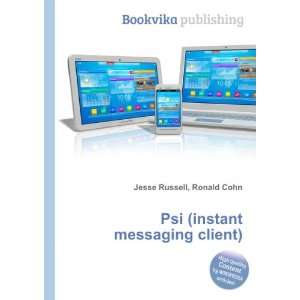  Psi (instant messaging client) Ronald Cohn Jesse Russell 