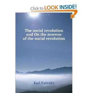   and On the morrow of the social revolution Karl Kautsky Books