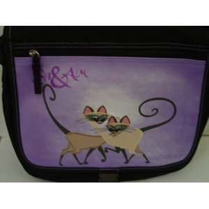  Lady and the Tramp Siamese Cats Si & Am Shoulder Bag 
