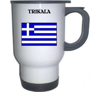  Greece   TRIKALA White Stainless Steel Mug Everything 