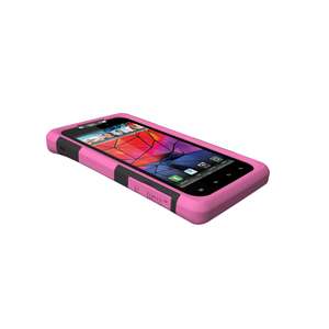 PINK TRIDENT AEGIS SERIES IMPACT SHELL CASE COVER for Motorola Droid 
