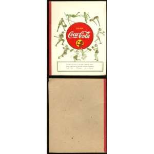 vintage 1940s Drink Coca Cola Notebook Clean & Unused