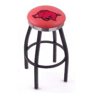   bar stool with Black, solid welded base by Holland Bar Stool Company