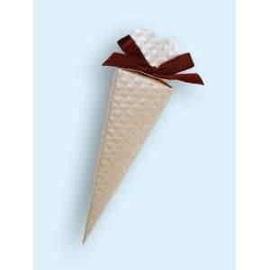 Champagne Heart Cone Favor Boxes