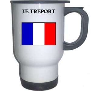  France   LE TREPORT White Stainless Steel Mug 