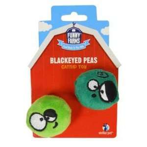  Top Quality Black Eyed Peas Catnip Toy 2pk