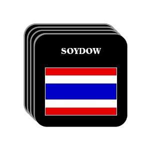  Thailand   SOYDOW Set of 4 Mini Mousepad Coasters 