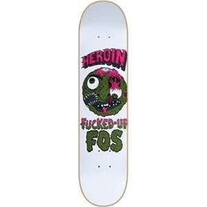 Heroin Mark Fos Foster Creepy FU Ball Skateboard Deck   7.87 x 31.5 