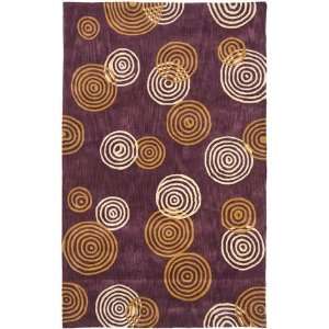  Safavieh Rodeo Drive RD633A PLUM / IVORY 5 X 8 Area Rug 