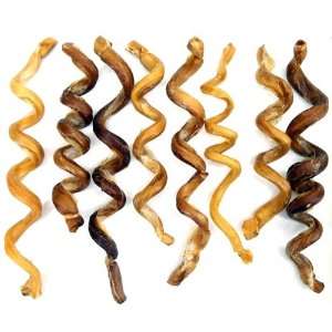   100 ct 8 10 in Regular Curly Pizzle Bully Sticks