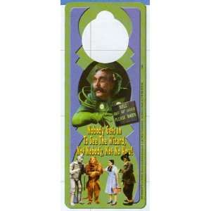  Wizard of Oz Cardboard Door Hanger 