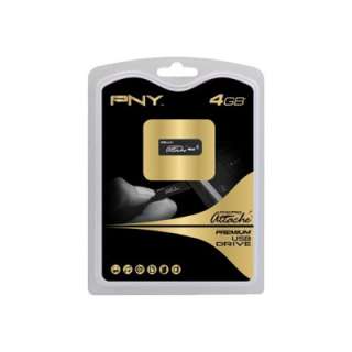 PNY P FD4GBMIC FS 4GB Micro Attach USB2.0 Flash Drive  
