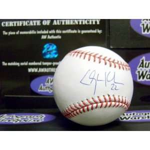  Clayton Kershaw Autographed Baseball