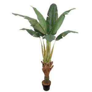  6 Ft Artificial Silk Traveller Palm Tree Plant with 9 
