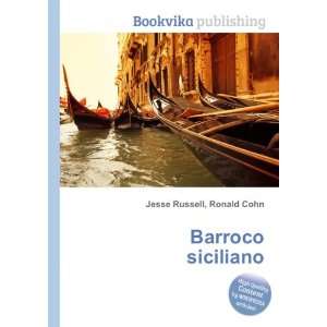  Barroco siciliano Ronald Cohn Jesse Russell Books