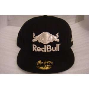   Embroidered Logo Red Bull New Era Fitted 59Fifty Hat 