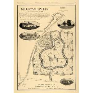  1913 Ad Barwin Realty Meadow Spring Glen Cove Nassau 