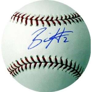  Bill Hall autographed Baseball