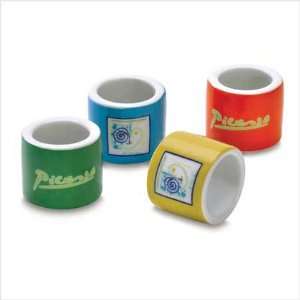  Picasso Napkin Rings