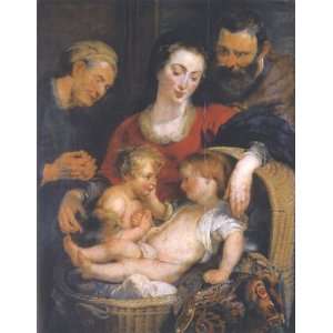   Holy Family with St. Elizabeth (Madonna of the Baske