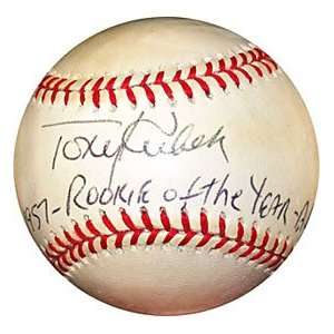  Tony Kubek 1957 Rookie of the Year Autographed / Signed 