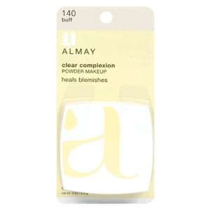 Almay Clear Complexion Powder Makeup, Buff 140, 0.3 Ounce Packages 