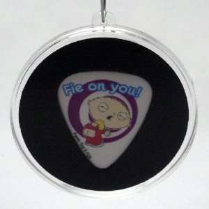 Family Guy Stewie Fie Guitar Pick With MADE IN USA Christmas Ornament 