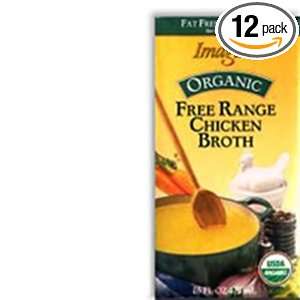 Imagine Organic Free Range Chicken Broth, 16 Ounce Boxes (Pack of 12)