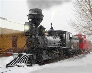 DSP&P 2 8 0 #191 Steam Train 5x7 Print photo #1167  