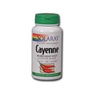  Solaray   Cayenne, 515 mg, 180 capsules Health & Personal 