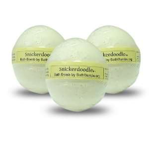  3 pack Snikerdoodle Bath Bombs Beauty