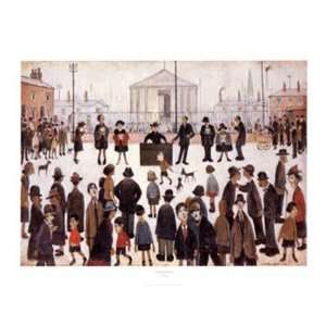    Prayer Meeting by Lawrence Stephen Lowry 32x24