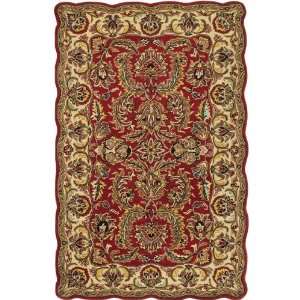 Linz Rug 3x5 Red/gold 